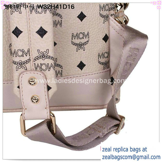 High Quality Replica MCM Medium Stark Backpack MC2446 Beige - Click Image to Close